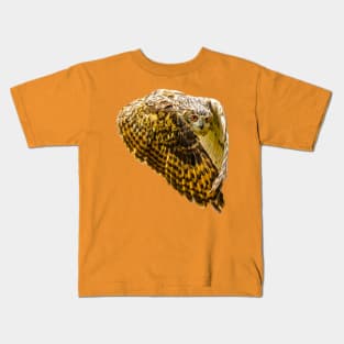 European Eagle Owl Kids T-Shirt